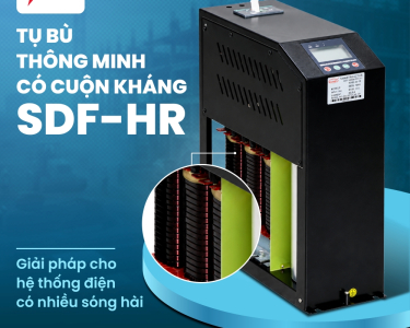 Tụ Bù Thông Minh Có Cuộn Kháng SDF-HR Cho Hệ Thống Điện Nhiều Sóng Hài