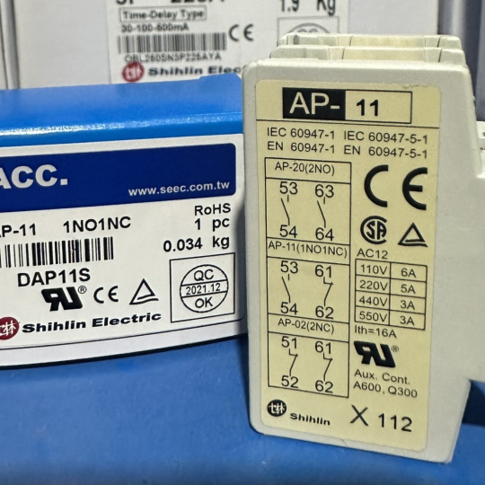AUXILIARY CONTACT BLOCK AP-11S