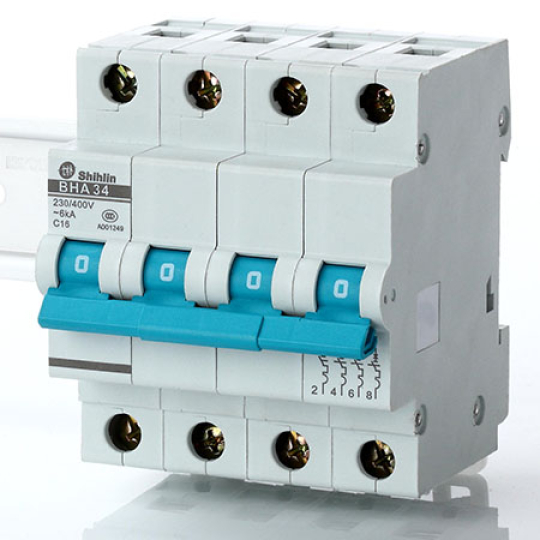 BHA 4P 6kA (6 ~ 63A)