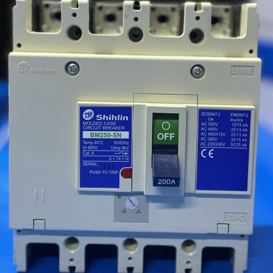 BM 250-SN 4P 30kA (125 ~ 250A) (Adj)
