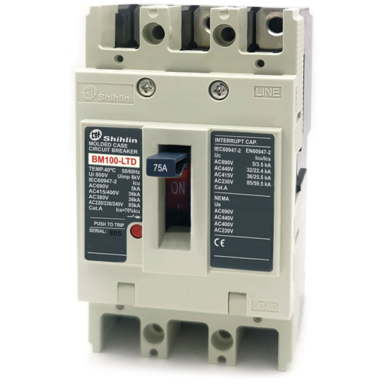 BM 100-LTD 3P 36kA (10 ~ 100A)