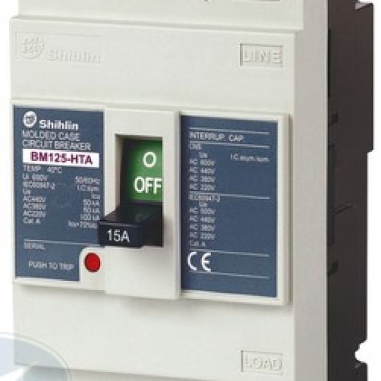 BM 125-HTA 3P 50kA (10 ~ 125A) (Adj)