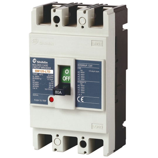 BM 125-LTD 3P 36kA (15 ~ 125A)