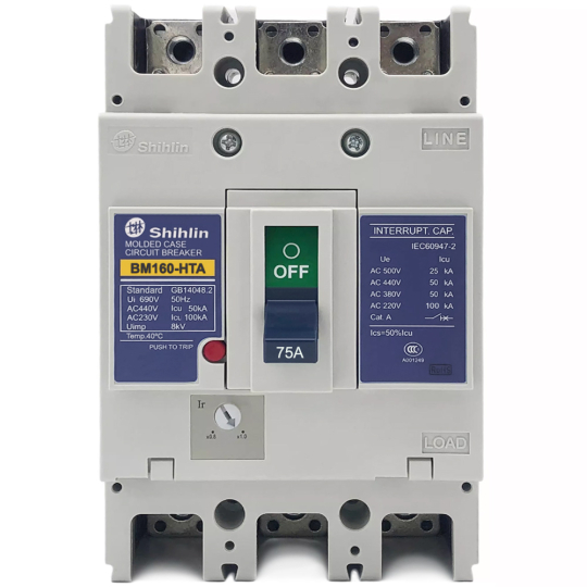 BM 160-HTA 3P 50kA (40 ~ 160A) (Adj)