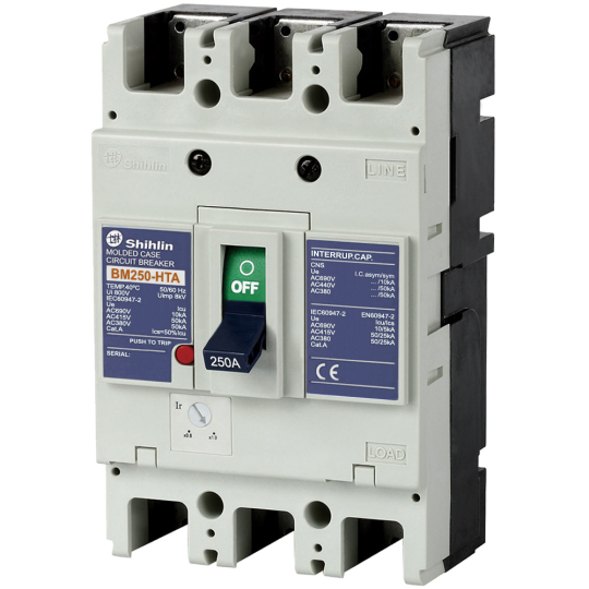 BM 250-HTA 3P 50kA (175 ~ 250A) (Adj)