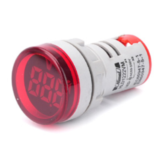 Indicator Voltmeter (Round)