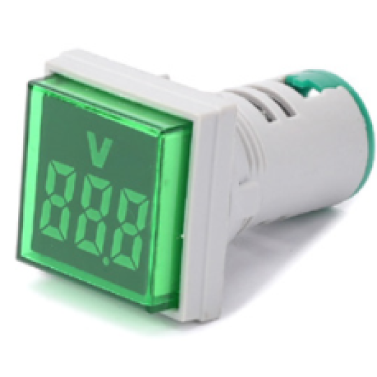 Indicator Voltmeter (Square)