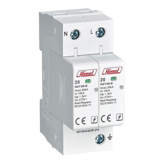 Thiết Bị Chống Sét Lan Truyền (SPD) 1P+N AC 275V