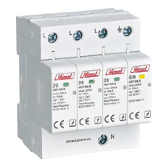 Thiết Bị Chống Sét Lan Truyền (SPD) 4P AC 385V